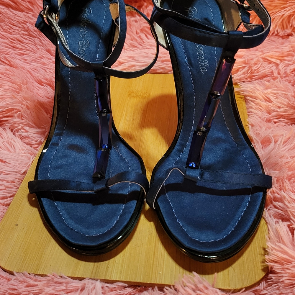 Chic Blue Women's Sandals